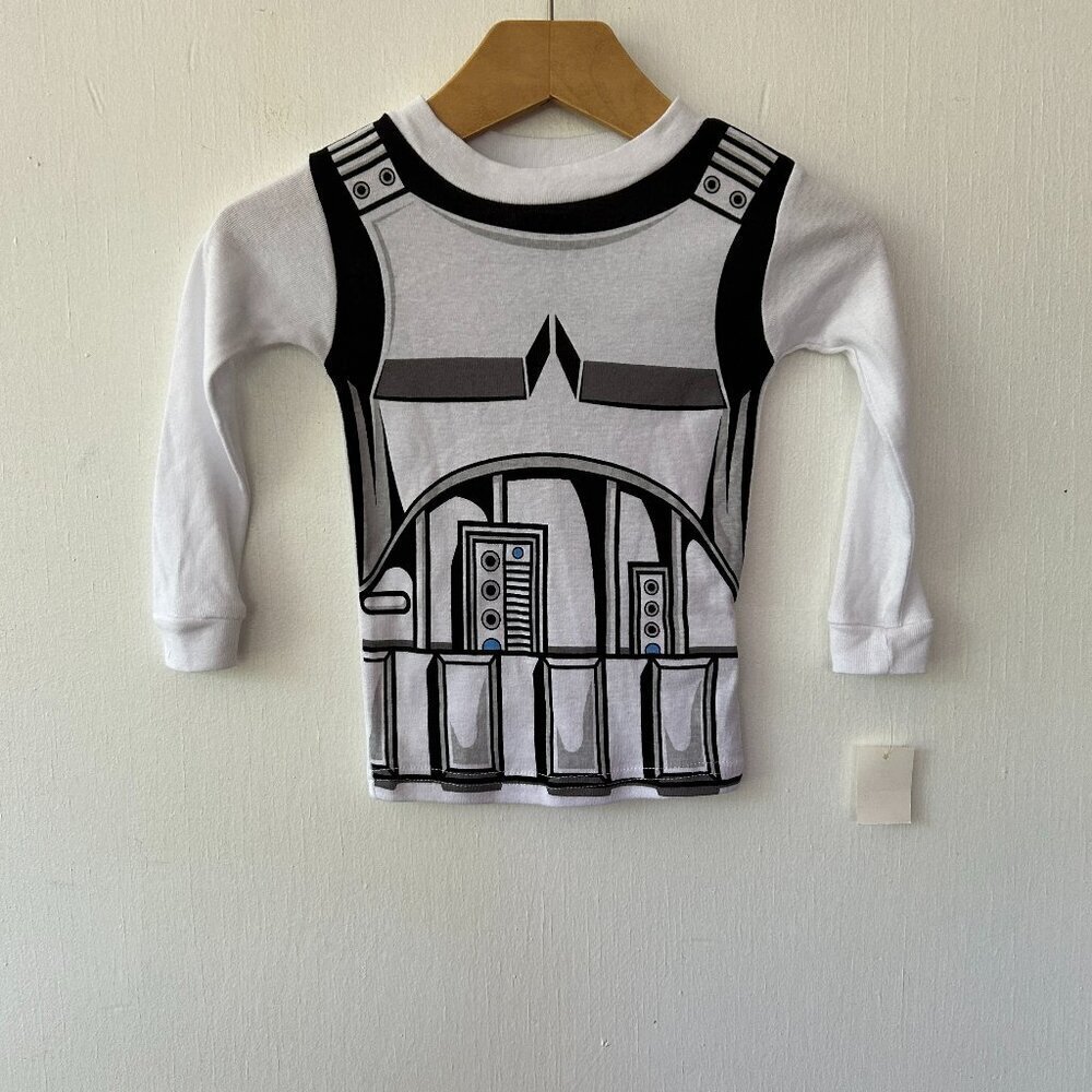 Star Wars‎ Pajama Top Kids 2T NWT TOP ONLY PJs Cozy Costume Halloween Dress Up